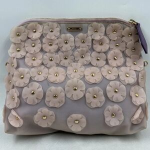 Dbl Certified Authentic BURBERRY Floral Embellished Pink Clutch Prorsum